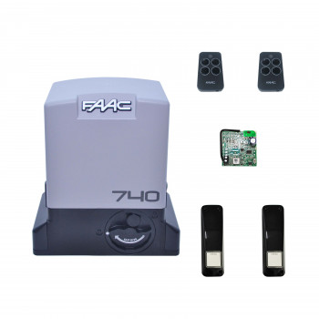 Комплект автоматики для откатных ворот Faac 740 KIT Комплект автоматики для откатных ворот Faac 740 KIT